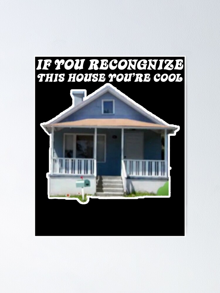 If you recognize this house you're cool - TAWOG Sticker for Sale