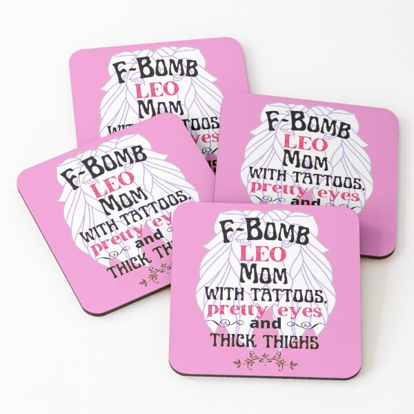 Item preview, F-Bomb Leo Mom With Tattoos Pretty Eyes and Thick Thighs - Lovely Design designed and sold by GoPublicTeam.