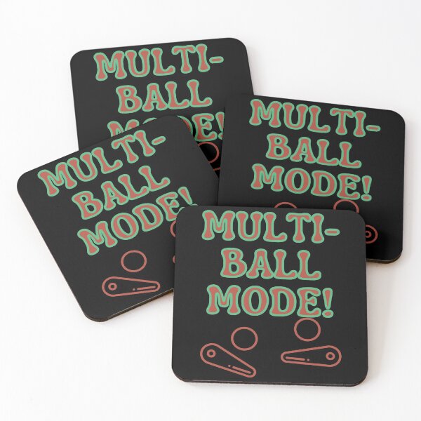 Artikelvorschau, Multi-Ball-Modus, Pinball Retrogaming Sunset entworfen und verkauft von Constant Readers.