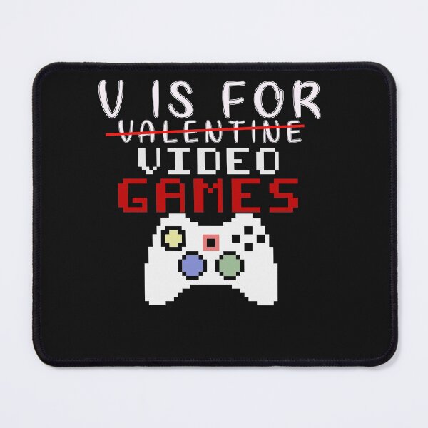 Item preview, V Is For Video Games Funny Valentines Day Gamer Boy Men Gift designed and sold by med-sp-shop5.