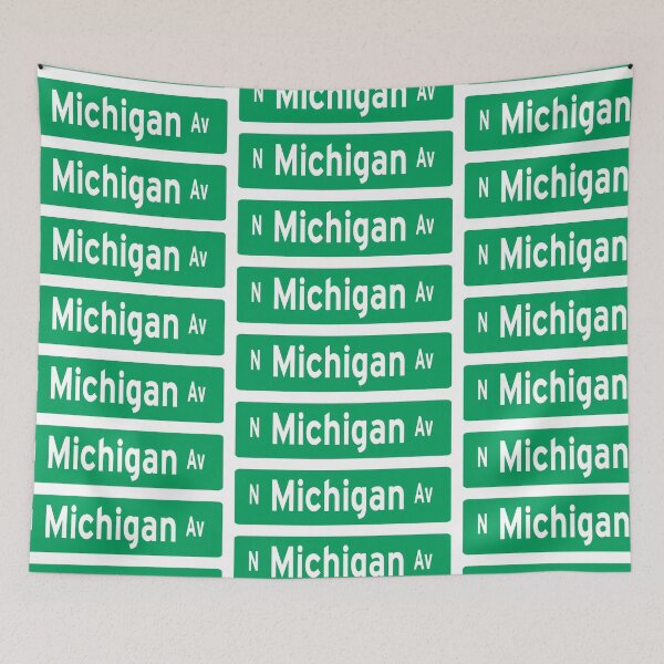 Item preview, Michigan Ave. North Street Sign  designed and sold by Rich Anderson.
