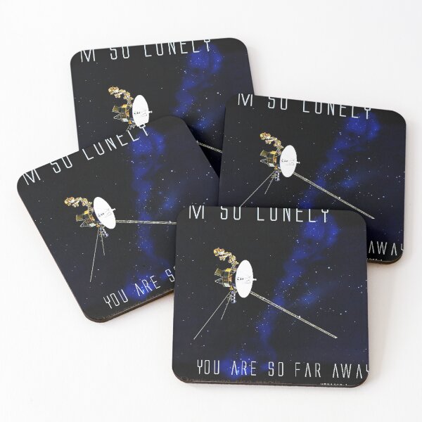Item preview, The loneliest it gets: Voyager 1 designed and sold by Dinosaurson.