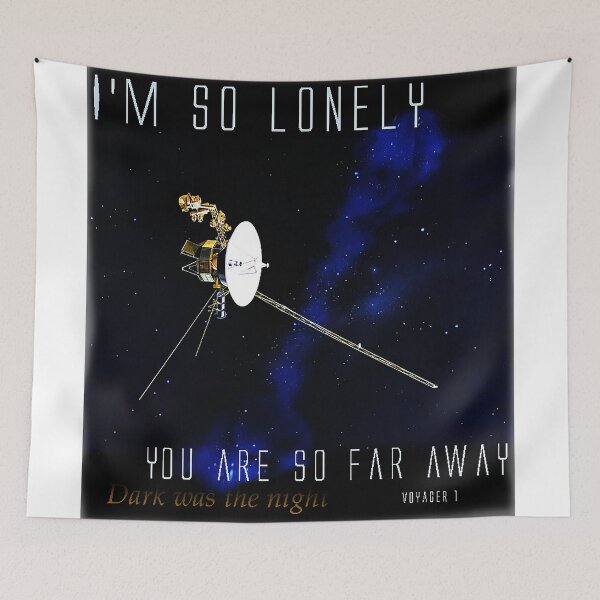 Item preview, The loneliest it gets: Voyager 1 designed and sold by Dinosaurson.