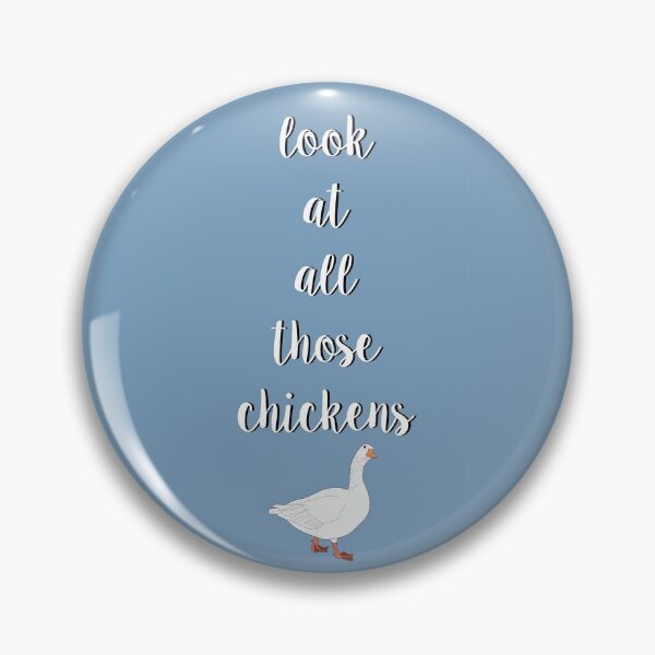Item preview, Vine Quote - Look At All Those Chickens designed and sold by CeeJayyAU.