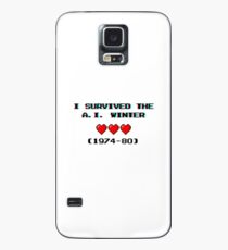 I survived the A.I. winter (8-bit 3D) Case/Skin for Samsung Galaxy