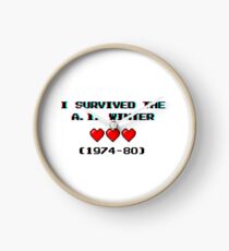 I survived the A.I. winter (8-bit 3D) Clock