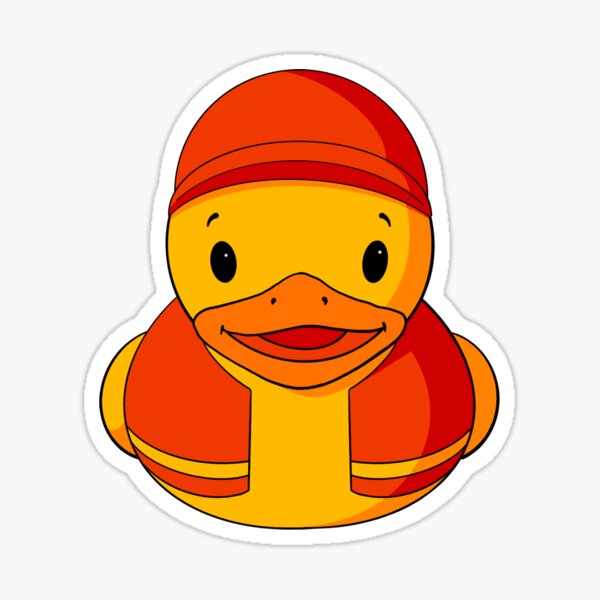 Item preview, Road Construction Rubber Duck designed and sold by Alisha Ober Designs.