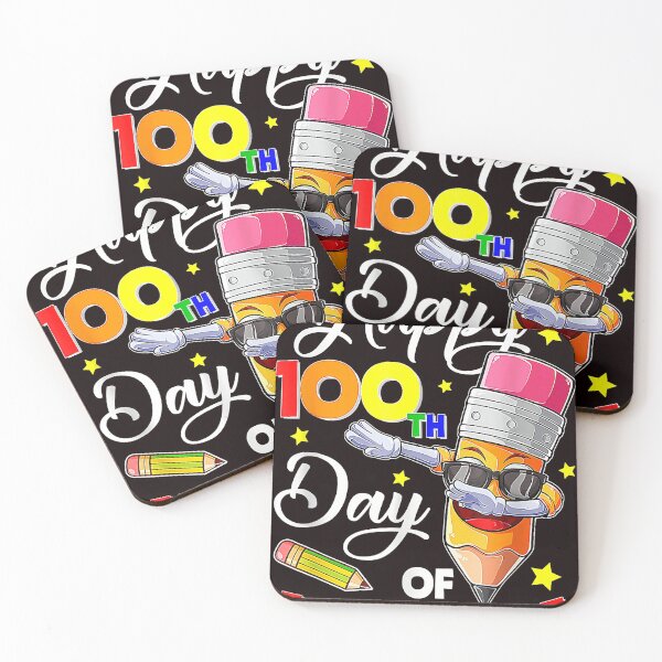 Item preview, Happy 100 Days Of School 5th Grade Teachers Students Kids designed and sold by JaredWiseman.