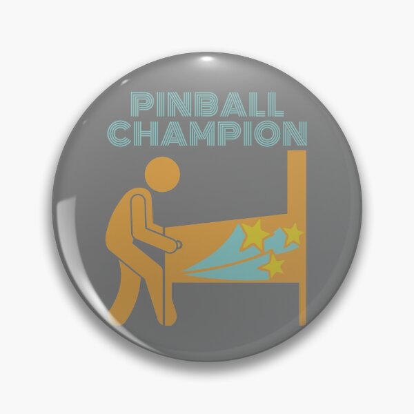 Artikelvorschau, Pinball Champion, Pinball Retrogaming 80er Nostalgie entworfen und verkauft von Constant Readers.