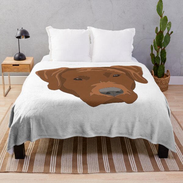 Item preview, Light red-brown Labrador retriever  designed and sold by LeahcarsArt.