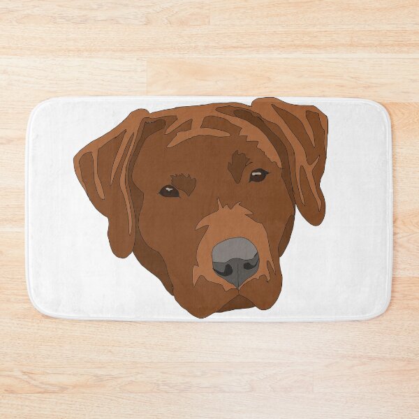 Item preview, Light red-brown Labrador retriever  designed and sold by LeahcarsArt.