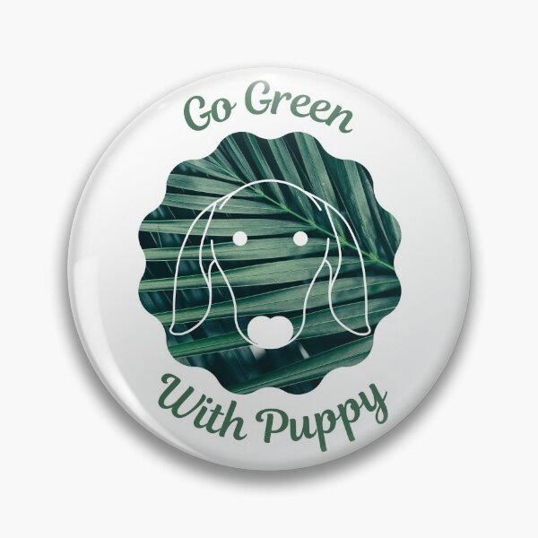Item preview, Go Green With Puppy designed and sold by kucingmaikan.