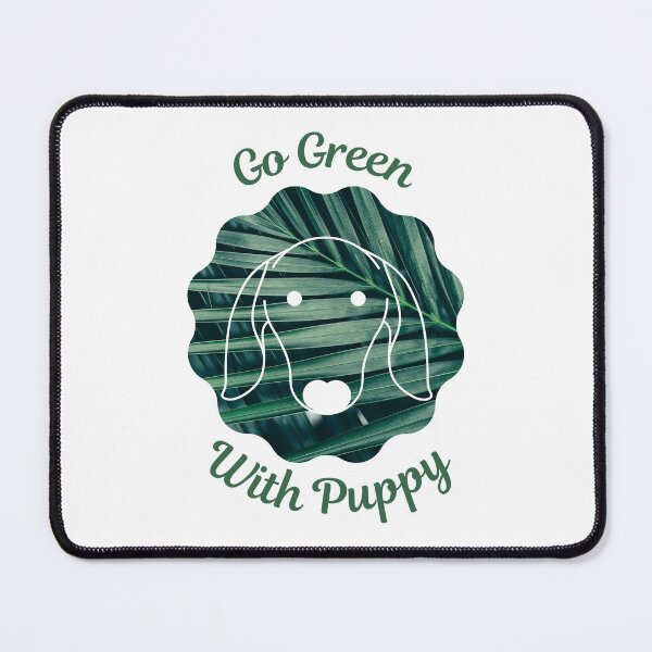 Item preview, Go Green With Puppy designed and sold by kucingmaikan.