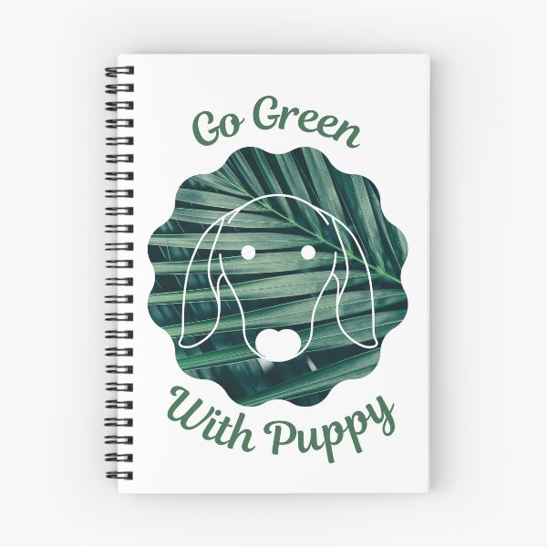 Item preview, Go Green With Puppy designed and sold by kucingmaikan.