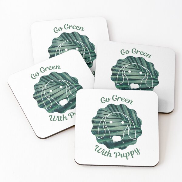 Item preview, Go Green With Puppy designed and sold by kucingmaikan.