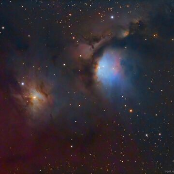 Artwork thumbnail, M78 - reflection nebula in Orion by Jeff Johnson