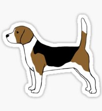 Pegatina Beagle