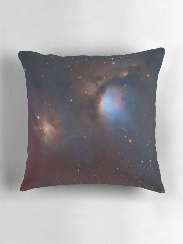 Thumbnail 3 of 4, Pillow, M78 - reflection nebula in Orion designed and sold by jeffjastro.