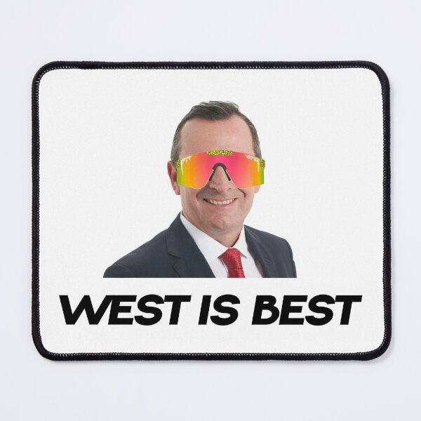 Item preview, West is Best / Pit Viper Mark McGowan designed and sold by sticker-vault.