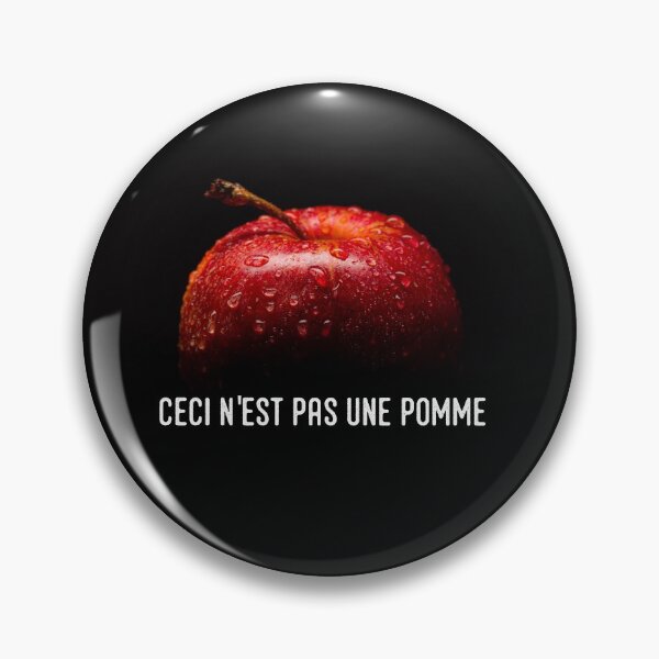 Item preview, Magritte pun. This is not an Apple designed and sold by trilliansphere.