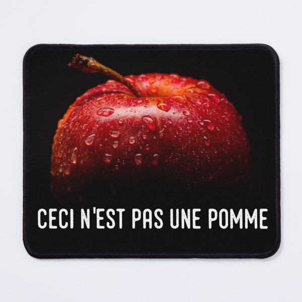 Item preview, Magritte pun. This is not an Apple designed and sold by trilliansphere.