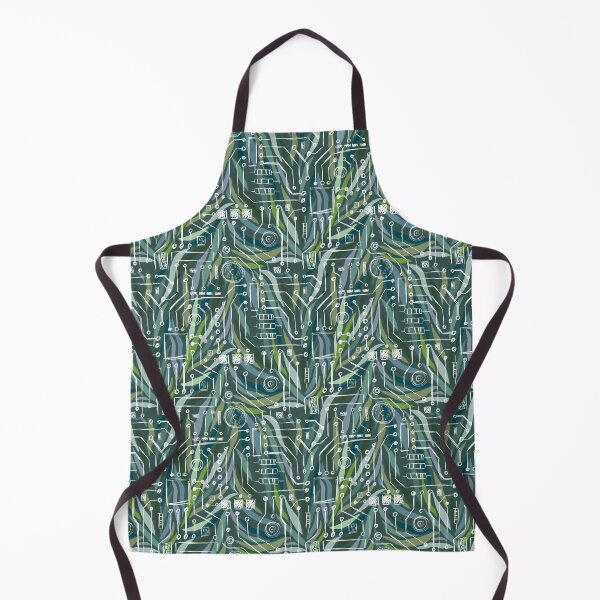 Item preview, Leafy Green PCB designed and sold by Hodgepodge Bricolage.