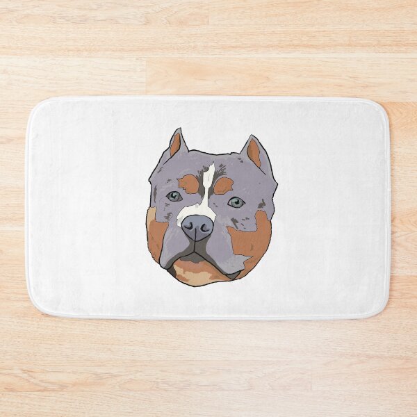 Item preview, Tricolor American bully with cropped ears designed and sold by LeahcarsArt.
