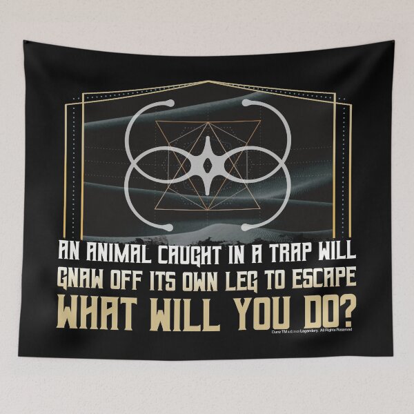 Item preview, An animal caught in a trap…-Dune Quote-Bene Gesserit Pain Box-Reverend Mother designed and sold by YomeHayin.