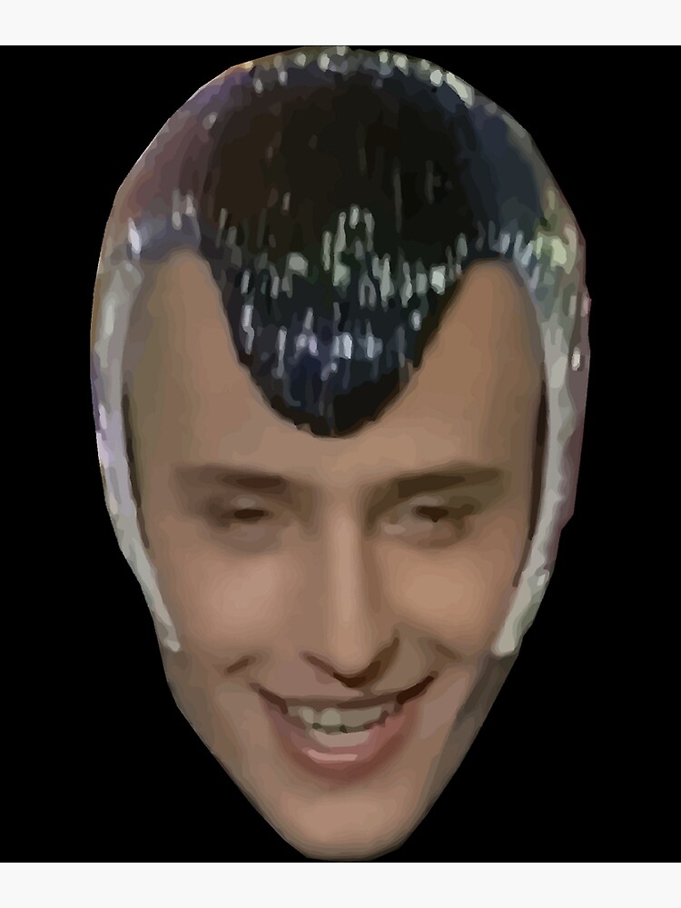 "Vitas Russian Singer Smile Meme" Poster by ilkasava | Redbubble