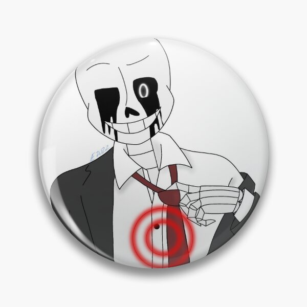 Killer Sans Head Pin for Sale by MoonRushers