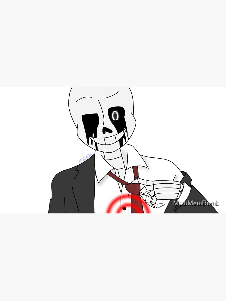 Nightmare Sans Fan Service Sticker for Sale by MewMewBomb