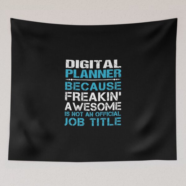 Artikelvorschau, Digital Planner T-Shirt - Freaking Awesome Job Gift Item Tee entworfen und verkauft von oetate4774.