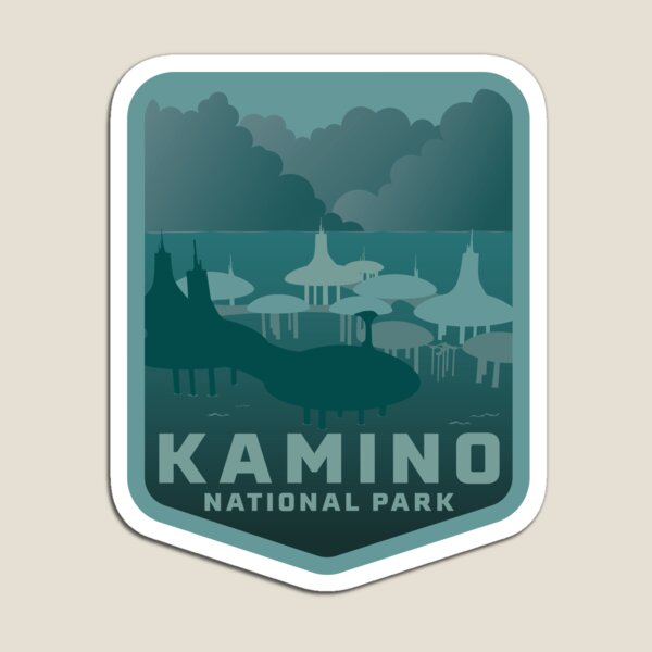 Vista previa del artículo con la obra «Parque Nacional Kamino», diseñado y vendido por Hanneliza.