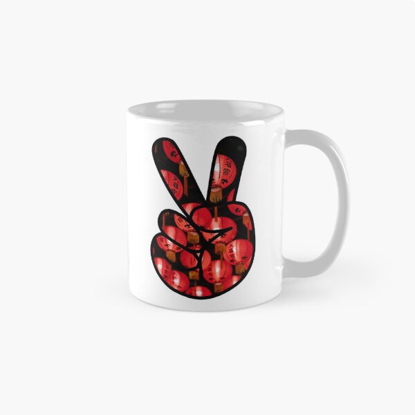 Item preview, Lantern Peace Sign Hand  designed and sold by BuzzySpaceBee.