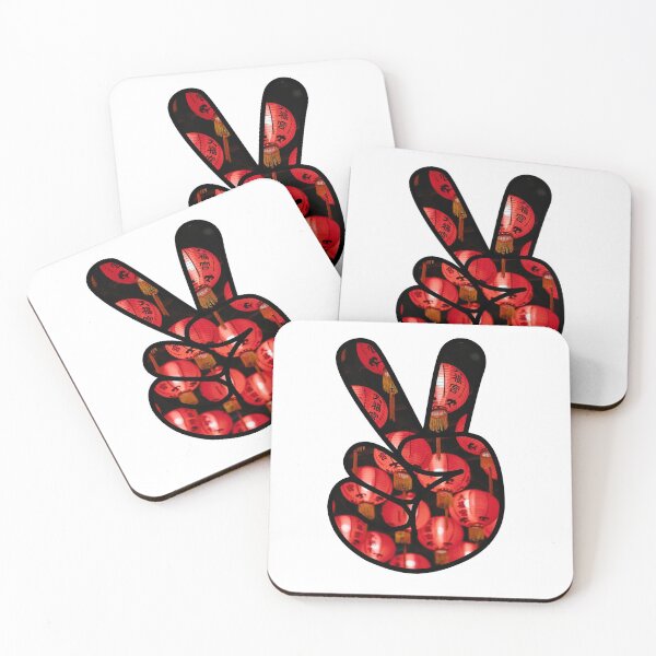 Item preview, Lantern Peace Sign Hand  designed and sold by BuzzySpaceBee.