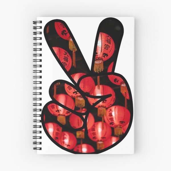 Item preview, Lantern Peace Sign Hand  designed and sold by BuzzySpaceBee.