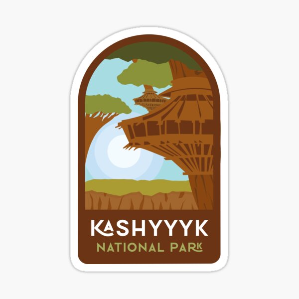 Kashyyyk National Park Sticker