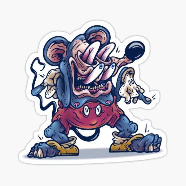 Hoja de pegatinas Mickey Mouse Villanos Halloween6.99