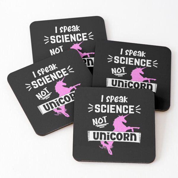 Item preview, I speak science not unicorn designed and sold by Tanya Mihe.
