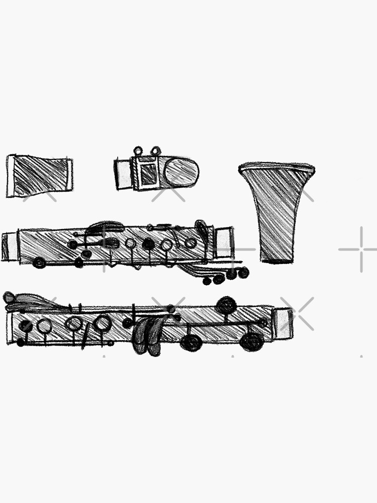 "Anatomy of a sketch" Sticker for Sale by pinktapioca Redbubble