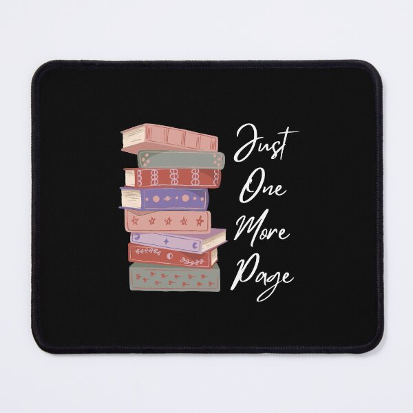 Item preview, Just One More Page Funny Book Reader Novels Bookworm designed and sold by TeesForNerds.