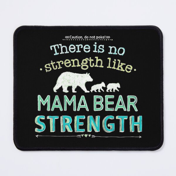 Item preview, There is no strength like mama bear strength, green designed and sold by Lillieoandco.