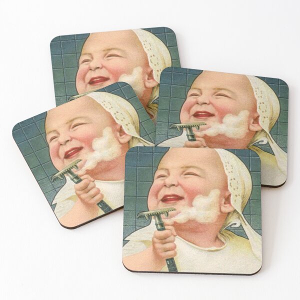 Item preview, Shaving Baby designed and sold by TheWitchsWolf.