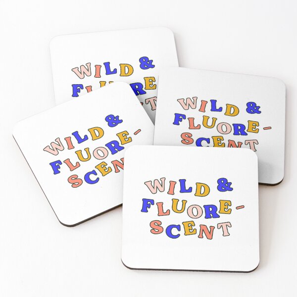 Item preview, wild & fluorescent (supercut) letter magnets designed and sold by pmdz.