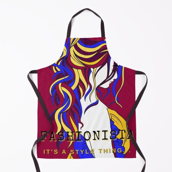 Item preview, Fashionista Burgundy Blue Gold designed and sold by RnssncCo.
