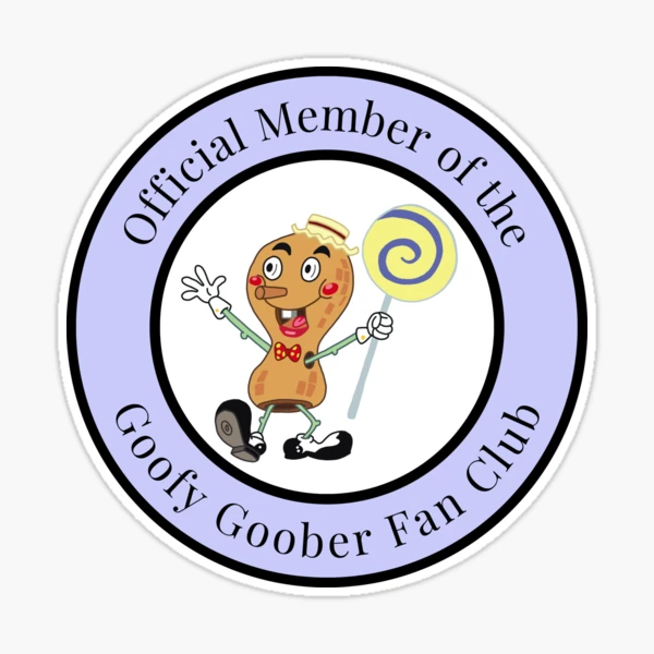 Goober Word Sticker Goofy Goober Logo Goofy Goober's – Themed Restaurant | Mirabilandia