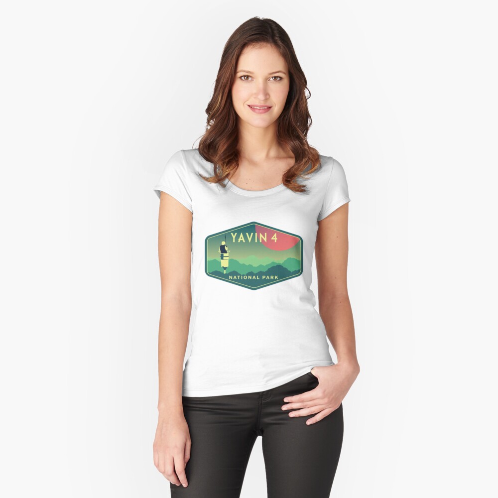 Item preview, Fitted Scoop T-Shirt designed and sold by Hanneliza.
