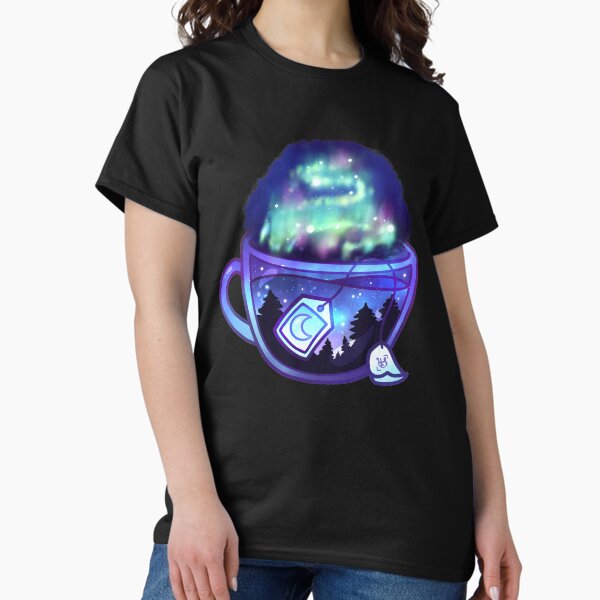 Vista previa del artículo con la obra «Té Aurora Borealis: estética de ensueño», diseñado y vendido por heysoleilart.