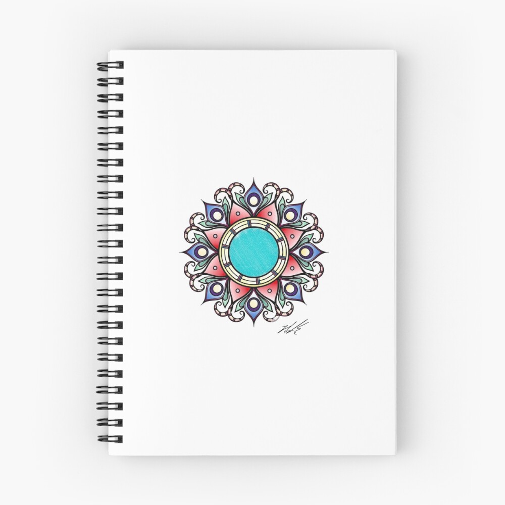 Item preview, Spiral Notebook designed and sold by Rixoppida.