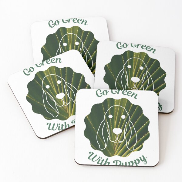 Item preview, Go Green With Puppy designed and sold by kucingmaikan.